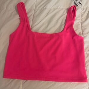 Hot pink  EXPRESS crop top NWT MAKE AN OFFER!